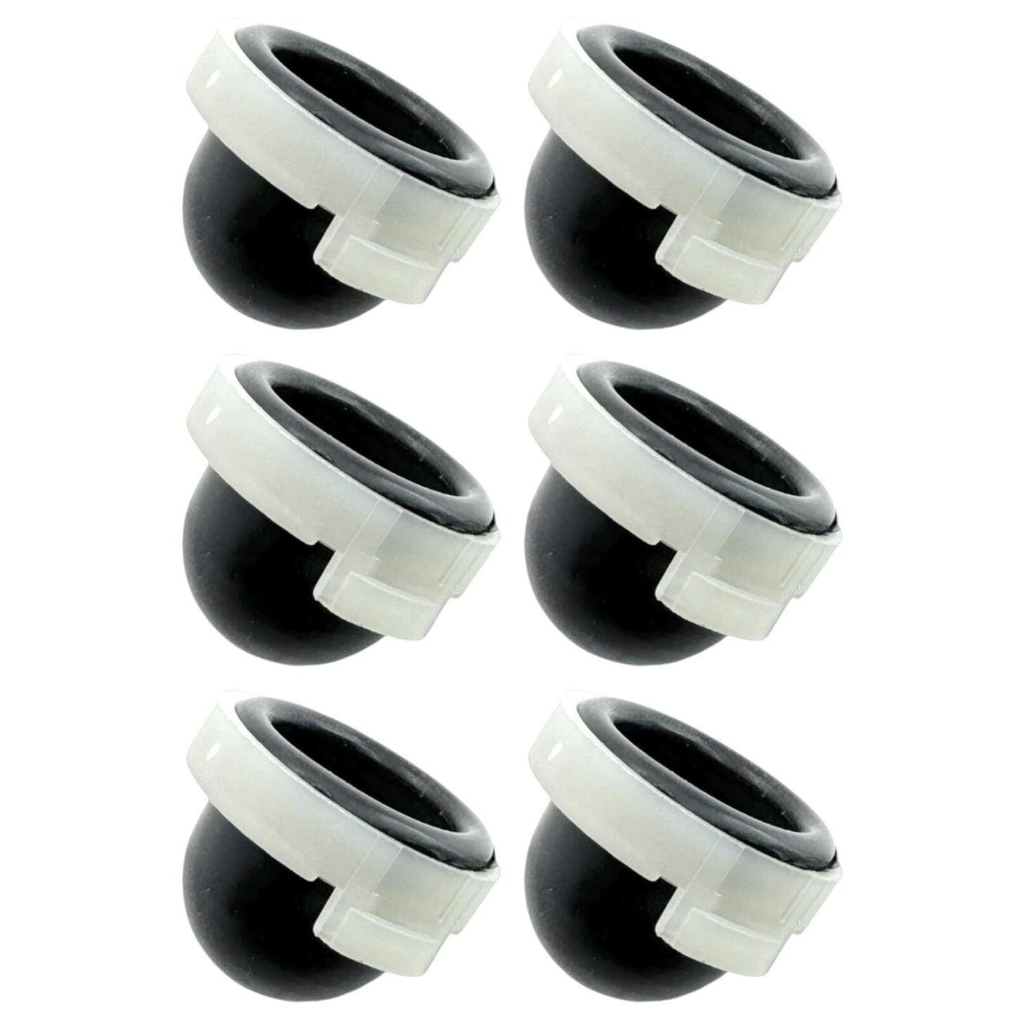 (6-Pack) Primer Bulb Compatible with Briggs Stratton 4178 494408, 694394, 5084D,