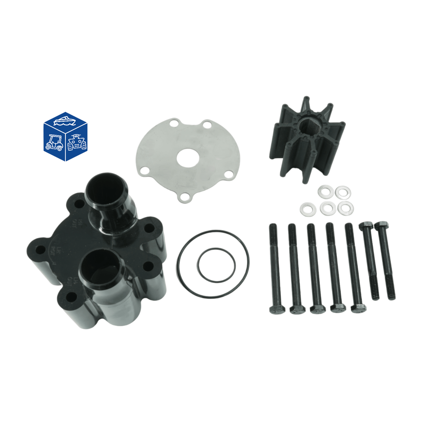 Fits Mercury Bravo 1 2 3 Outdrives Generic Replacement Impeller Housing Kit 8071