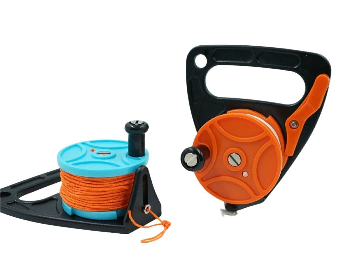 Scuba Dive Reel- with Thumb Brake Dex Nylon Line | Cave Safety SMB Line 46M / 15