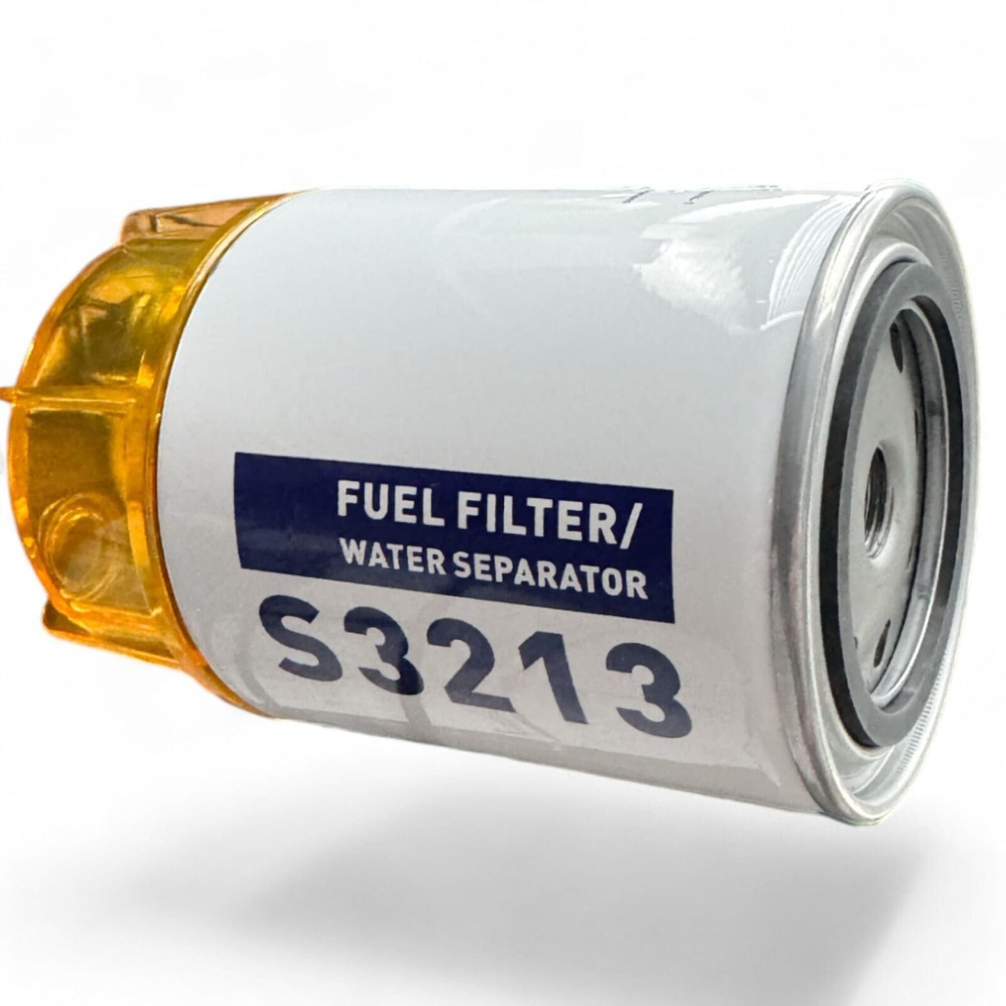 (2-PACK) S3213 Fuel Filter Marine Water Separator with Clear Bowl Assembly