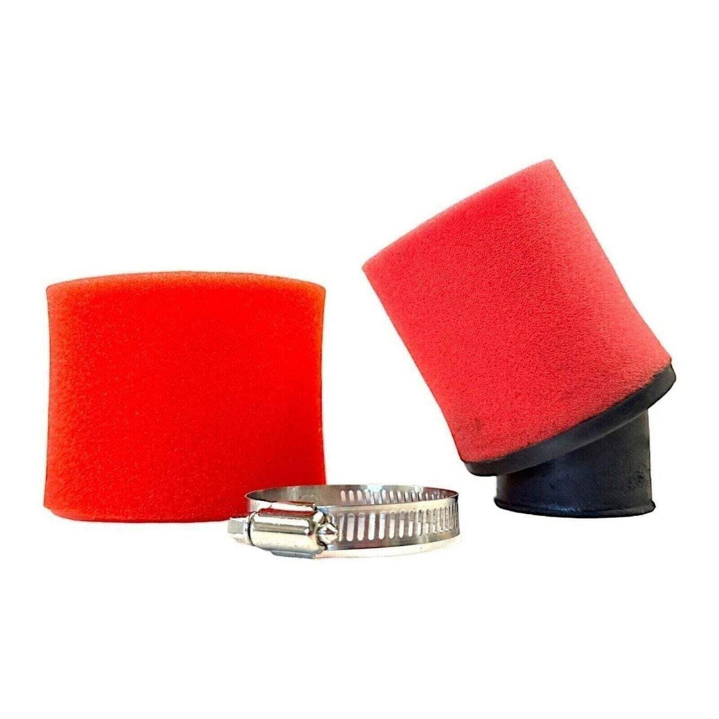38mm Foam Air Filter for ATVs Dirt Bikes Mopeds Motorcycles 50cc to 150cc Adjust