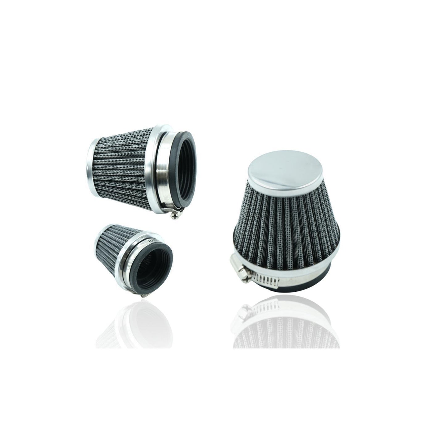 48mm-52mm High Performance Air Filter Compatible with Honda Yamaha Kawasaki Suzu