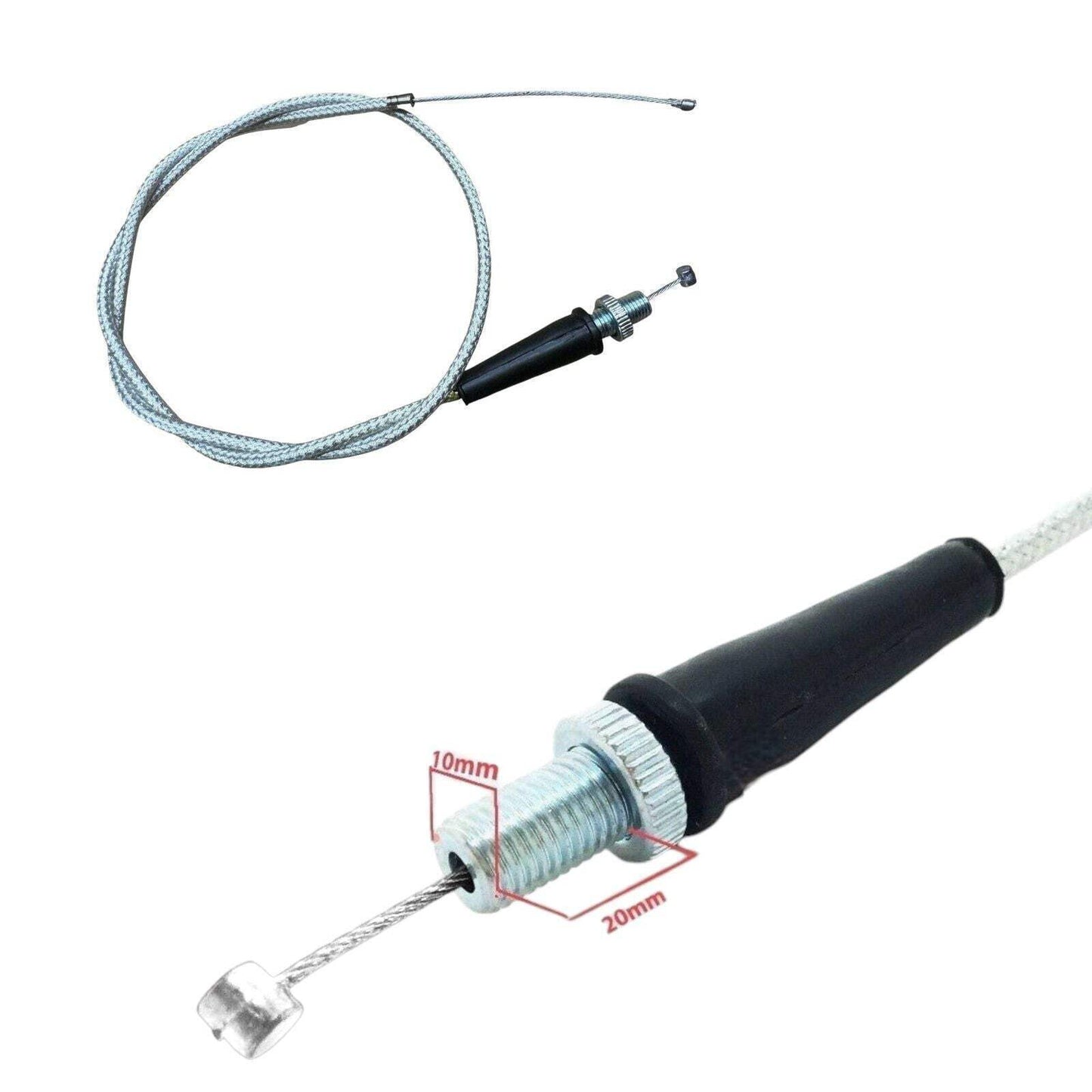 Fits Honda XR50 XR70 Dirt Bikes Generic Replacement Steel Braided Throttle Cable