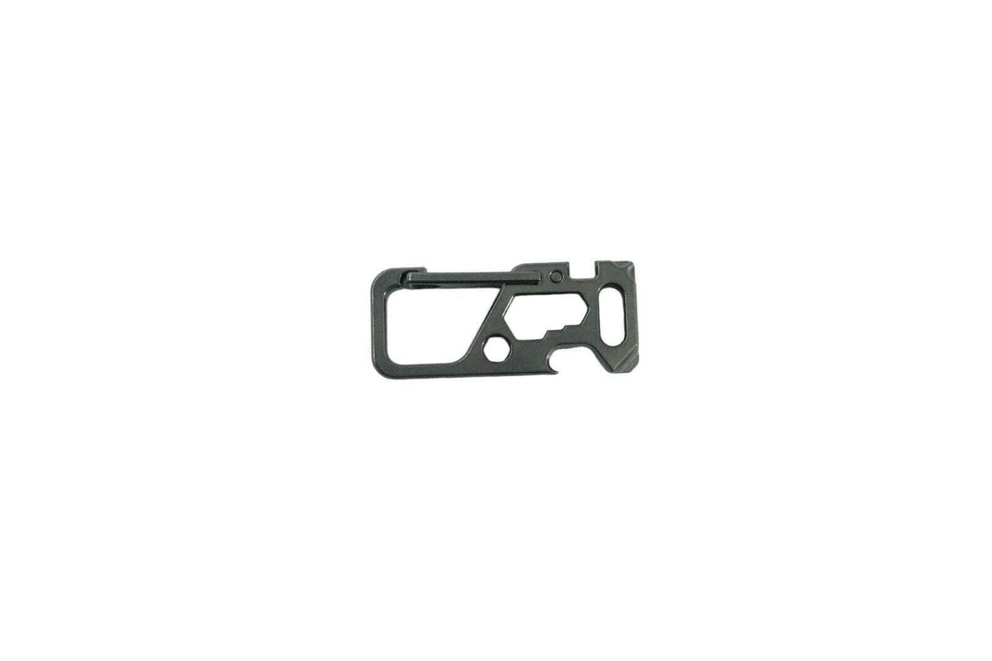 Titanium Multi-Tool Carabiner Keychain, Heavy-Duty, Lightweight, Rugged, Phillip