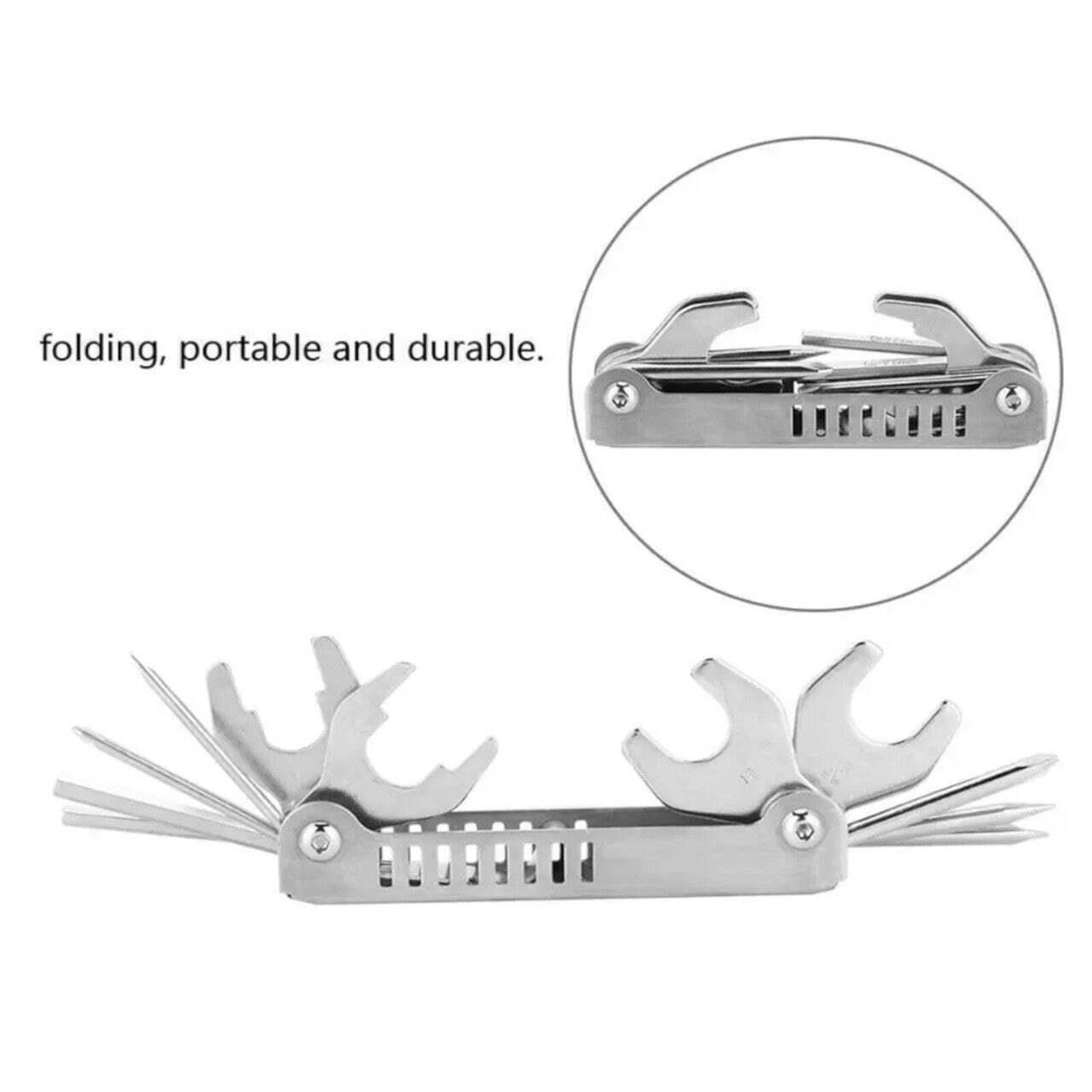 11-in-1 | Scuba Diving HD Stainless Steel Multi Repair Tool For Regulator Tanks