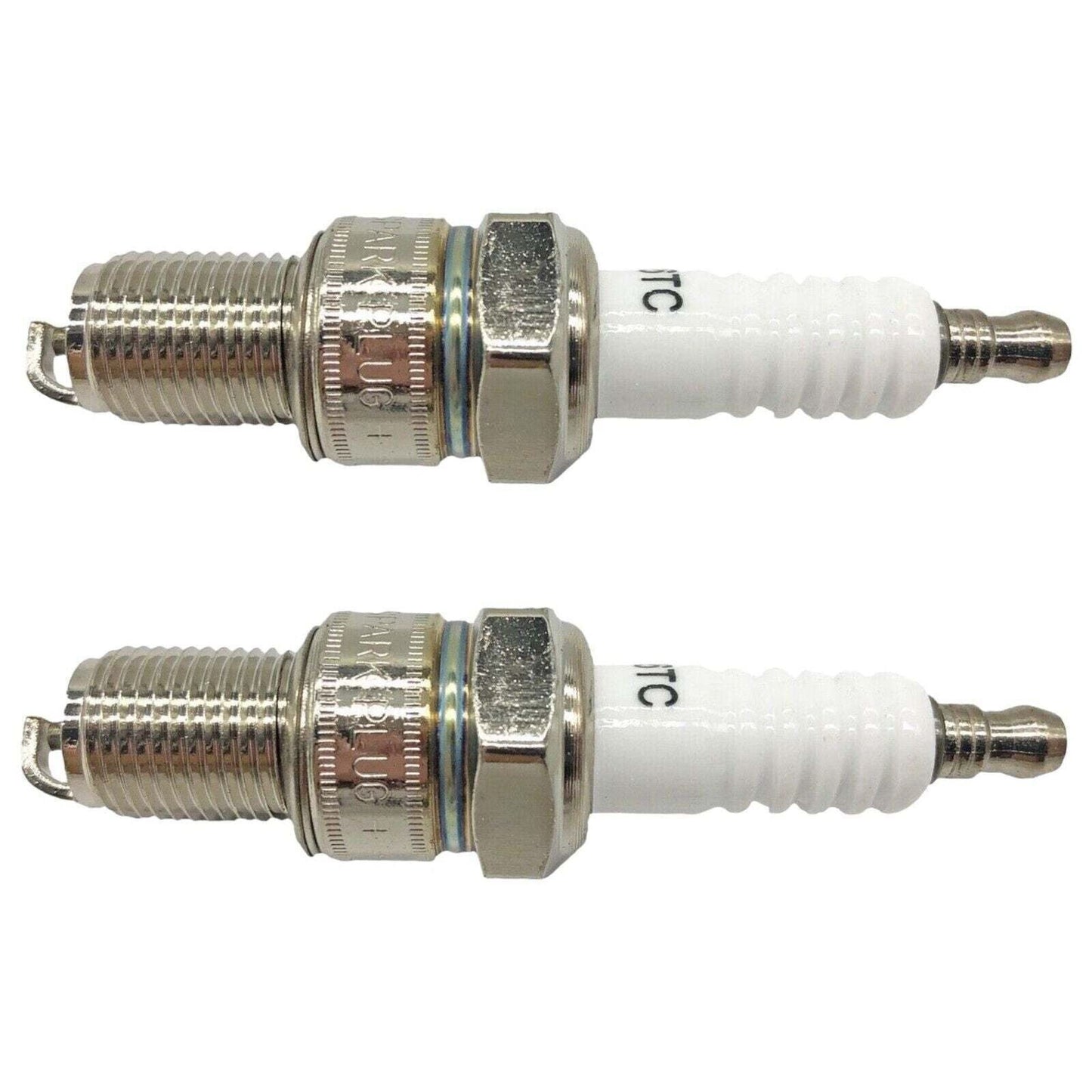 Fits F6TC Spark Plugs 2-Pack for Lawn Mowers & Generators - Generic Replacement