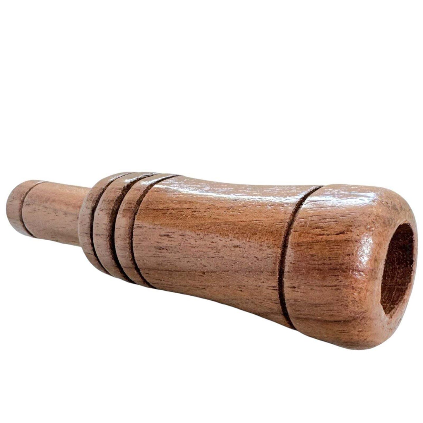 Classic Wooden Mallard Duck Call, Wateresitant Rugged Classic 2-Part Duck Call w