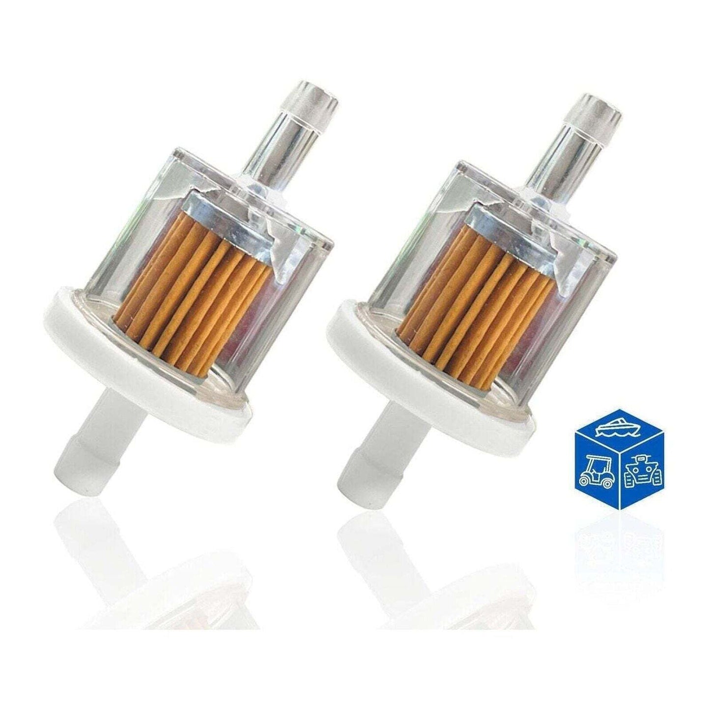 Generic Fuel Filter 2-Pack Fits Kawasaki Briggs Oregon Small Engines 49019-7001