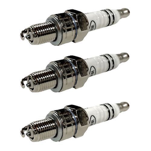 (3-PACK) A7TC Spark Plug Fits GY6 4-Stroke Motorcycle, Moped, ATV CR7HSA and