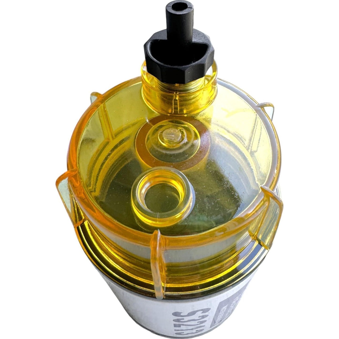 (2-PACK) S3213 Fuel Filter Marine Water Separator with Clear Bowl Assembly