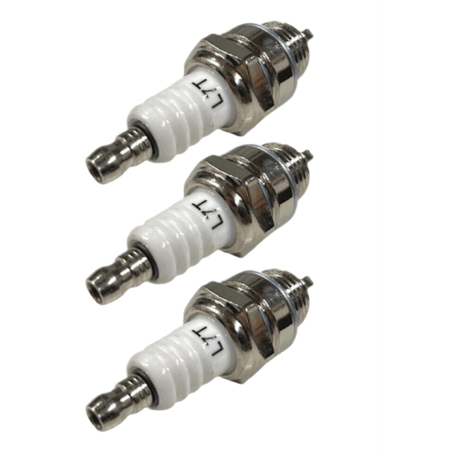 3-Pack Replacement L7T Spark Plug for Honda, Yamaha, Kawasaki, Suzuki, Briggs an