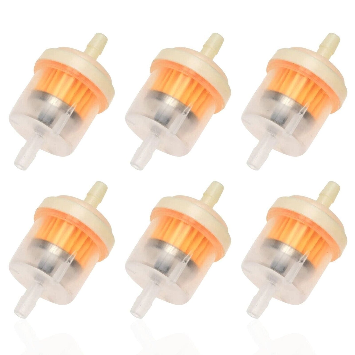 (5-Pack) Universal 1/4 Inch Gas Inline Fuel Filters with magnet for Kohler, Kawa