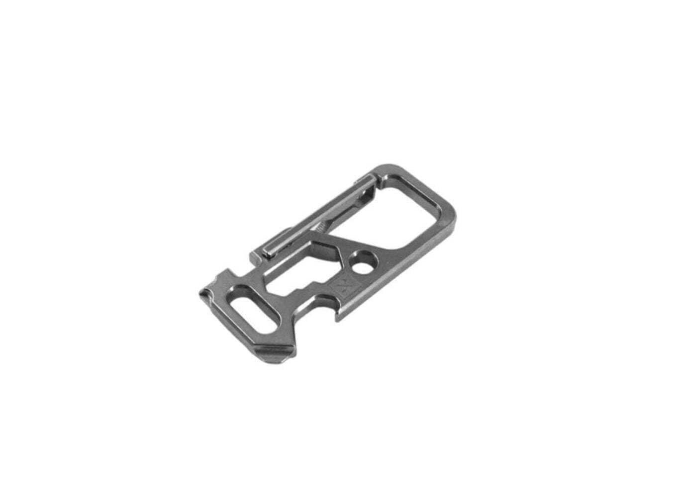 Titanium Multi-Tool Carabiner Keychain, Heavy-Duty, Lightweight, Rugged, Phillip