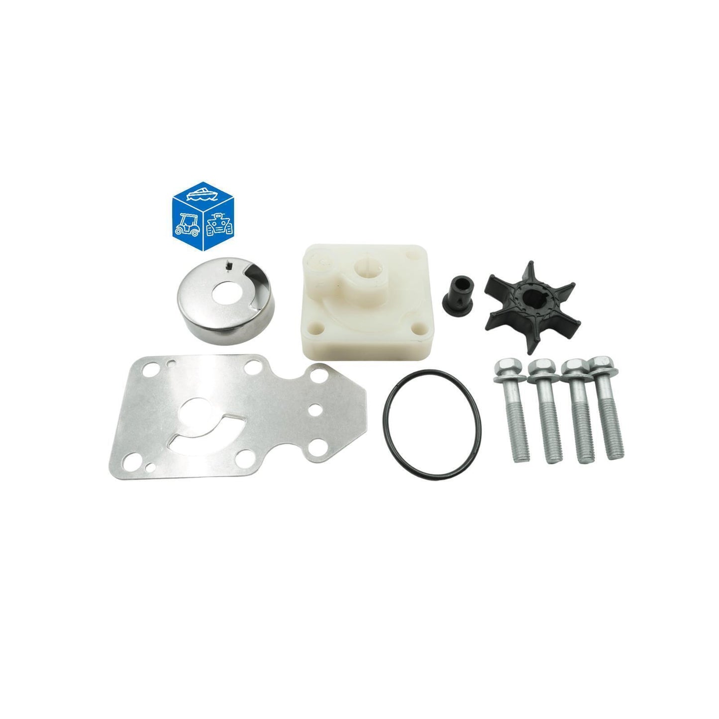 Yamaha F9.9 F15 Outboard Motor Water Pump Impeller Replacement Part 63V-44352-01