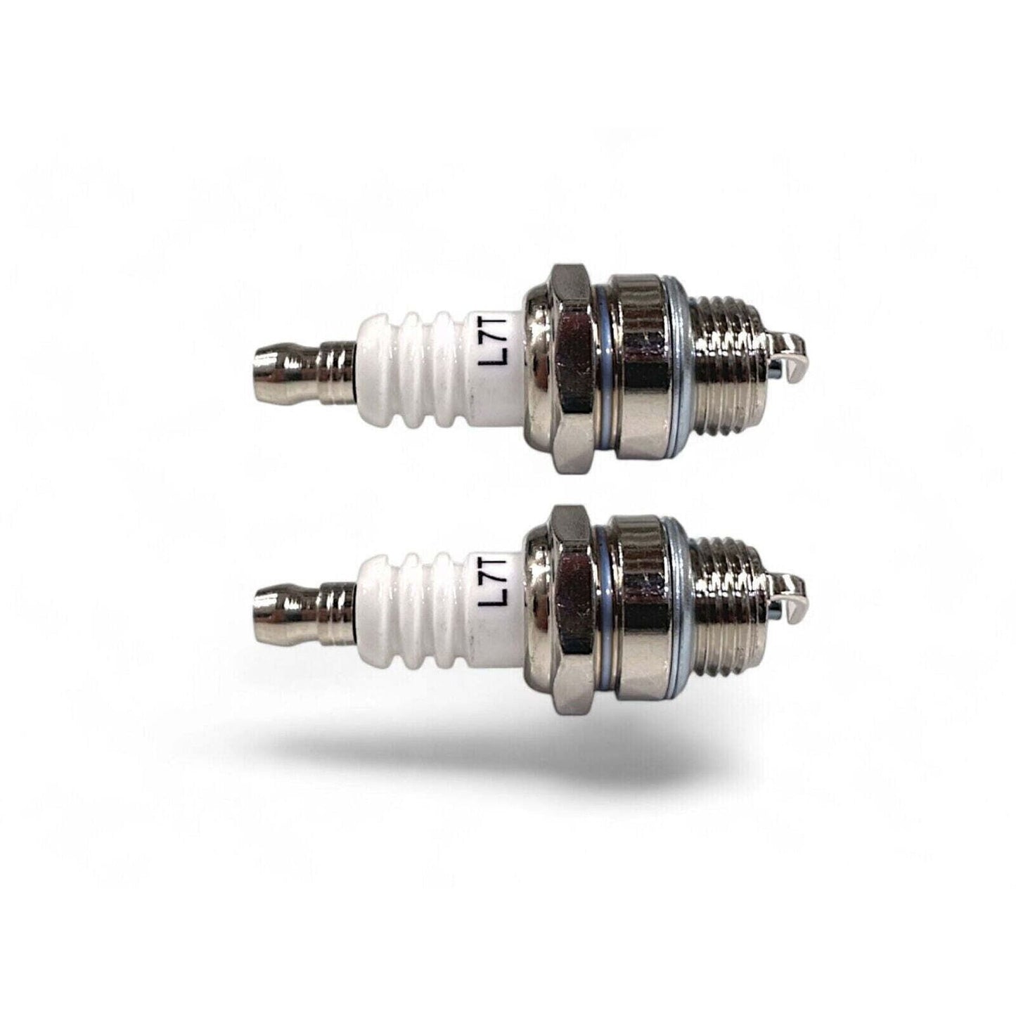2-Pack L7T Spark Plug Compatible with Honda, Yamaha, Kawasaki, Suzuki, Briggs