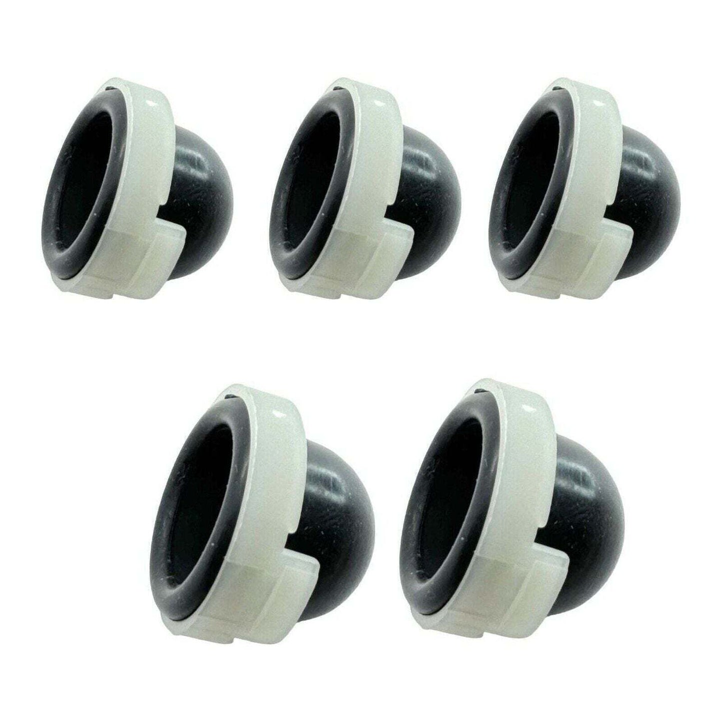 494408 3.5hp 3.75hp Small Engine Replacement Fuel Primer Bulb 5-Pack BLACK