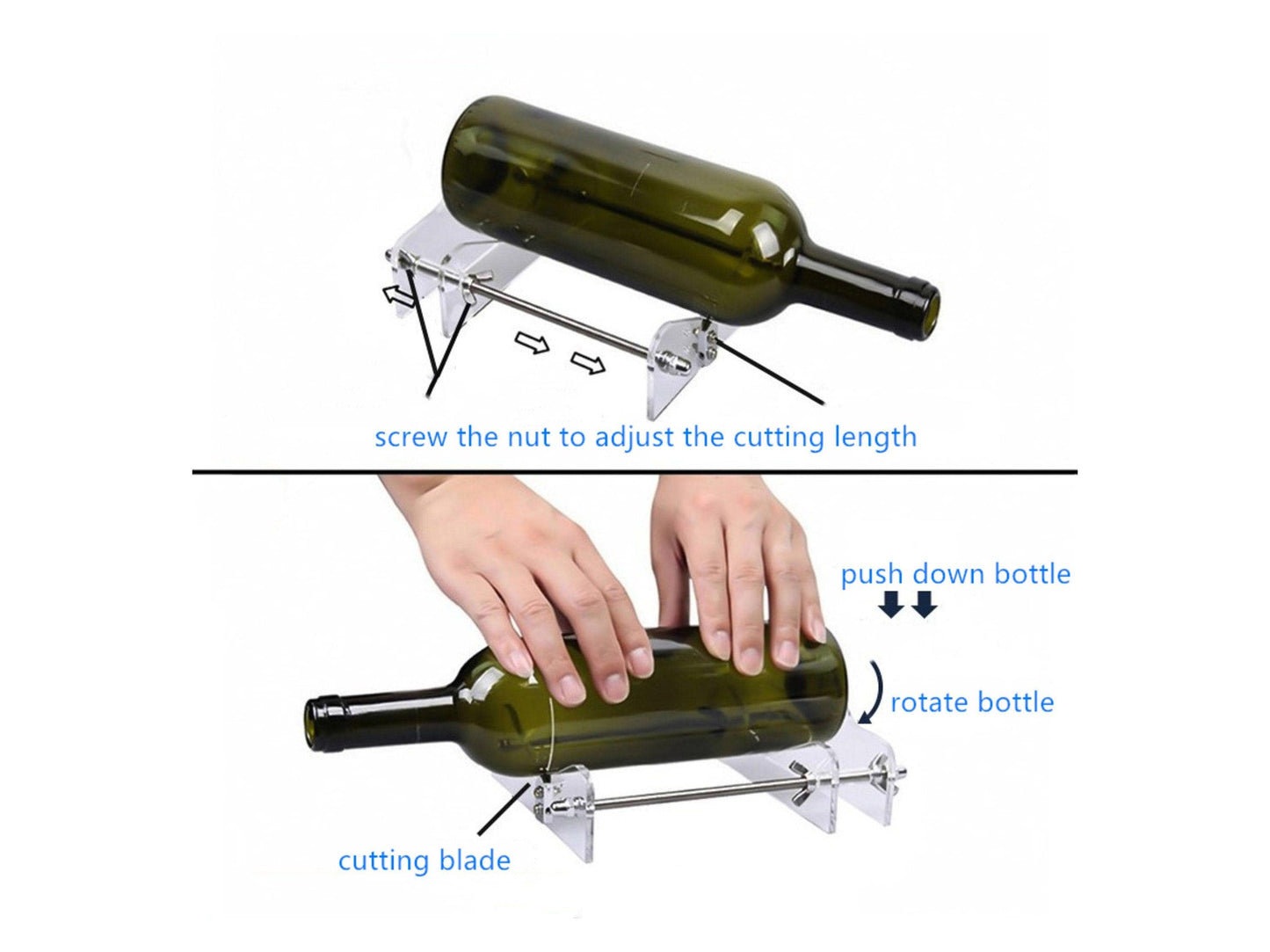 Glass Bottle Cutter | Smooth Cutting Glass Tool | Easy To Use