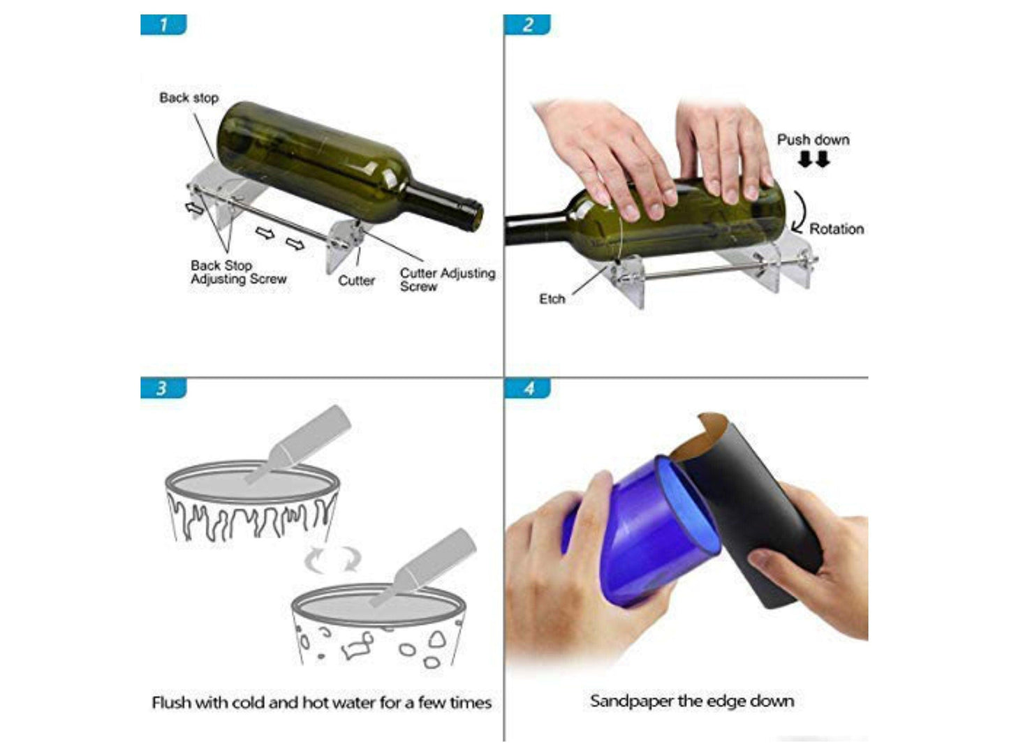 Glass Bottle Cutter | Smooth Cutting Glass Tool | Easy To Use