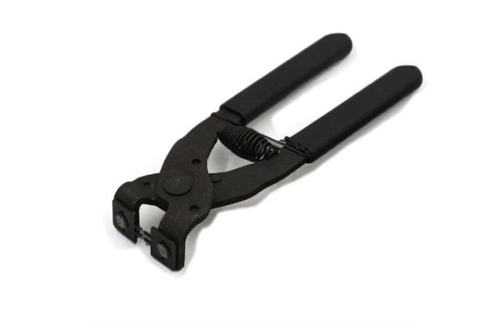 4 Prong 4mm Leather Punching Plier Clamps, Quiet Punch Tool
