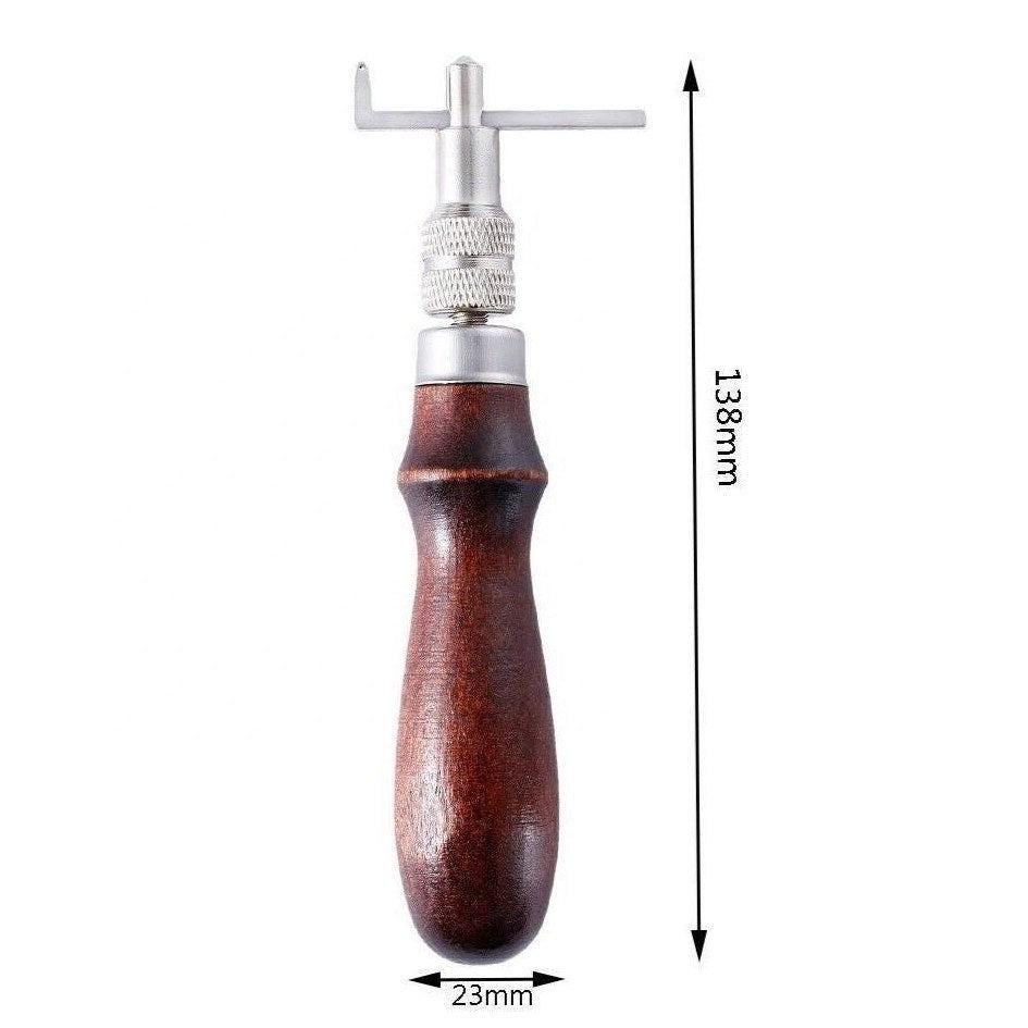 Multi-Function 7piece Leather Hand Craft Tools Kit Adjustable Skiving Leather