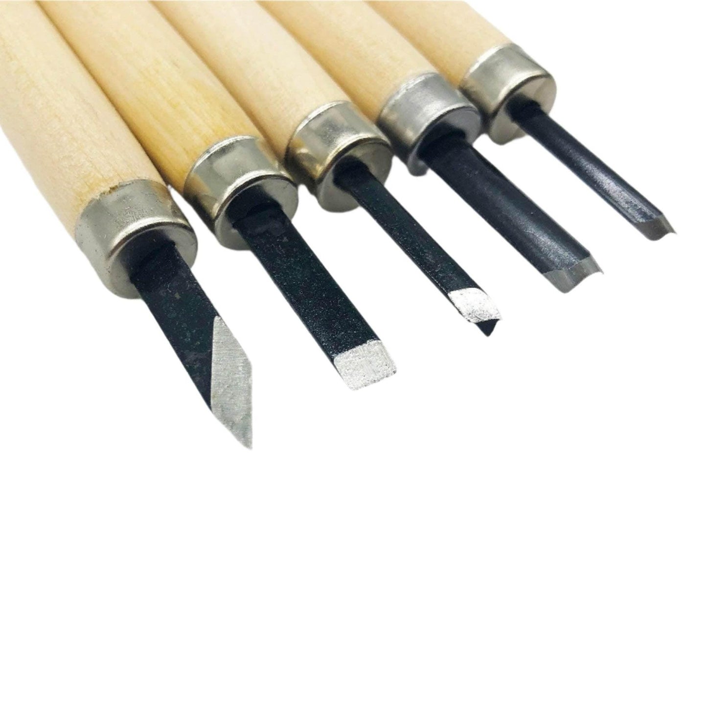 5 Pcs Steel Wood Carving Set | Ultra Light Weight / Durable Student Carving Set