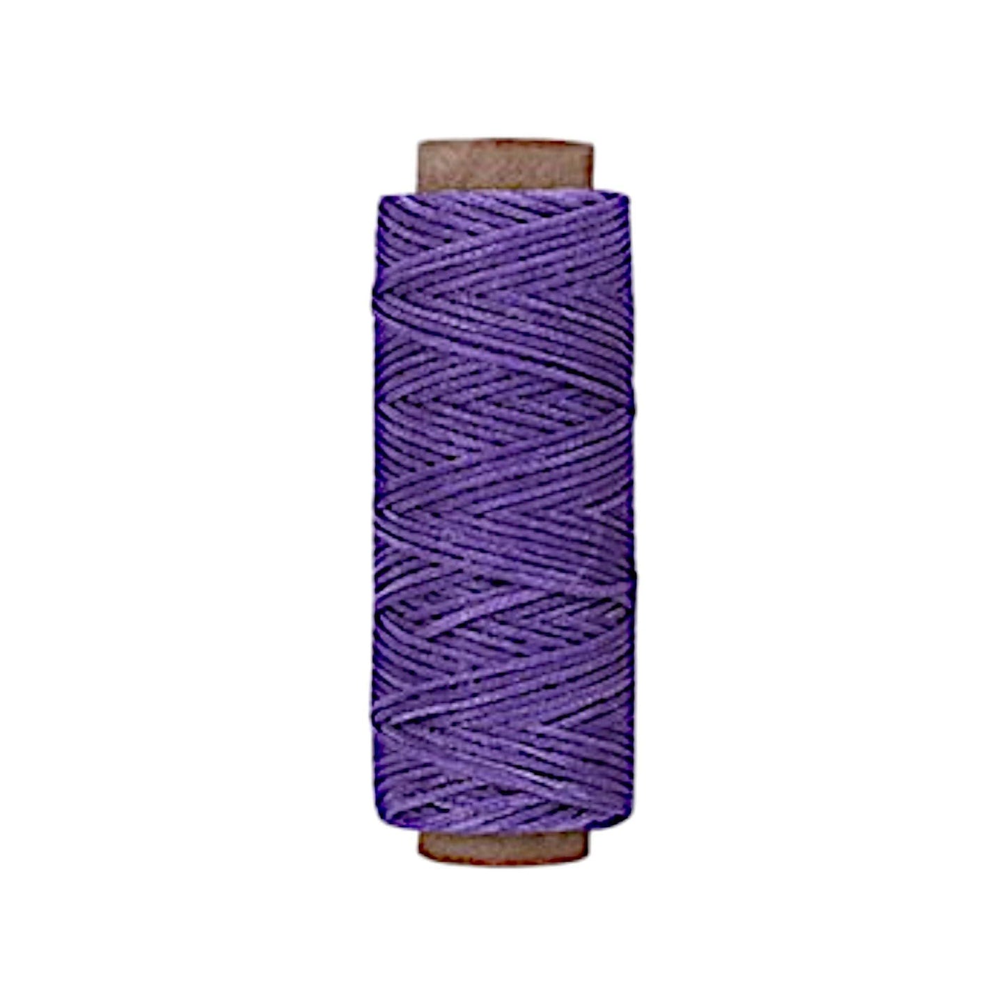 Light Purple Premium Waxed Polyester Thread for Leather Crafting, 1mm x 164ft, Durable Coating for Lacing, Stitching, Leath Craft Projects