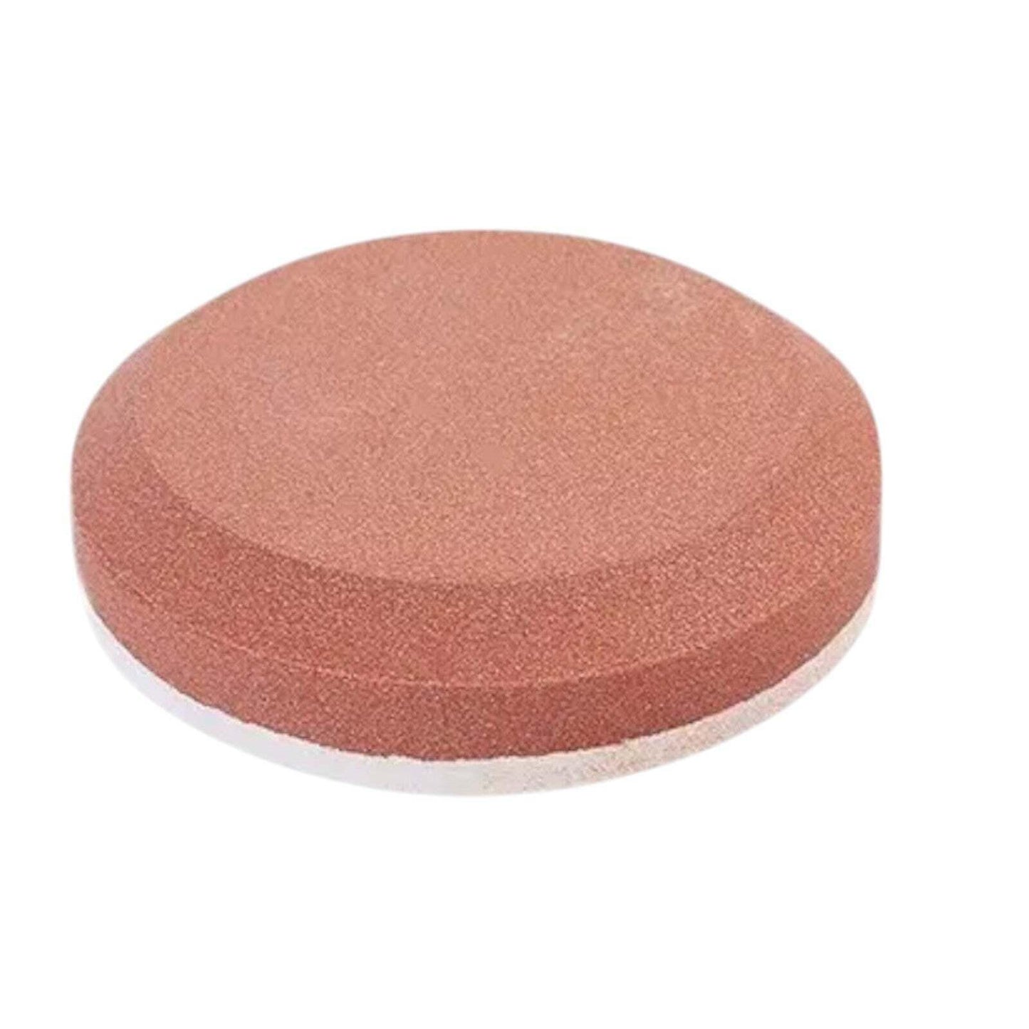 2 Side) 320/600 Grit Round Sharpening Stone Axe Edge Sharpener Puck Hand Tool O
