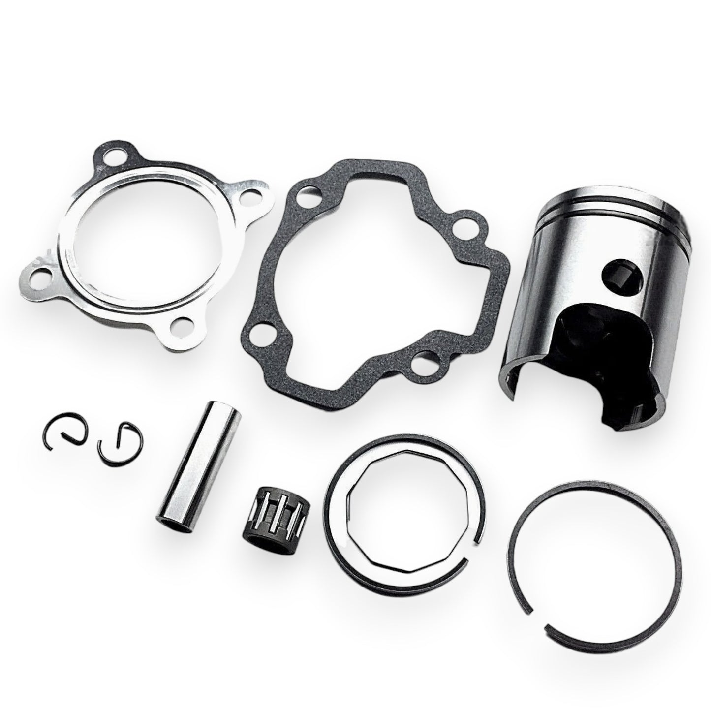 [1981-2009 Yamaha PW50 PY50 G50T] New Replacement Top End Rebuild Kit Compatible with Yamaha