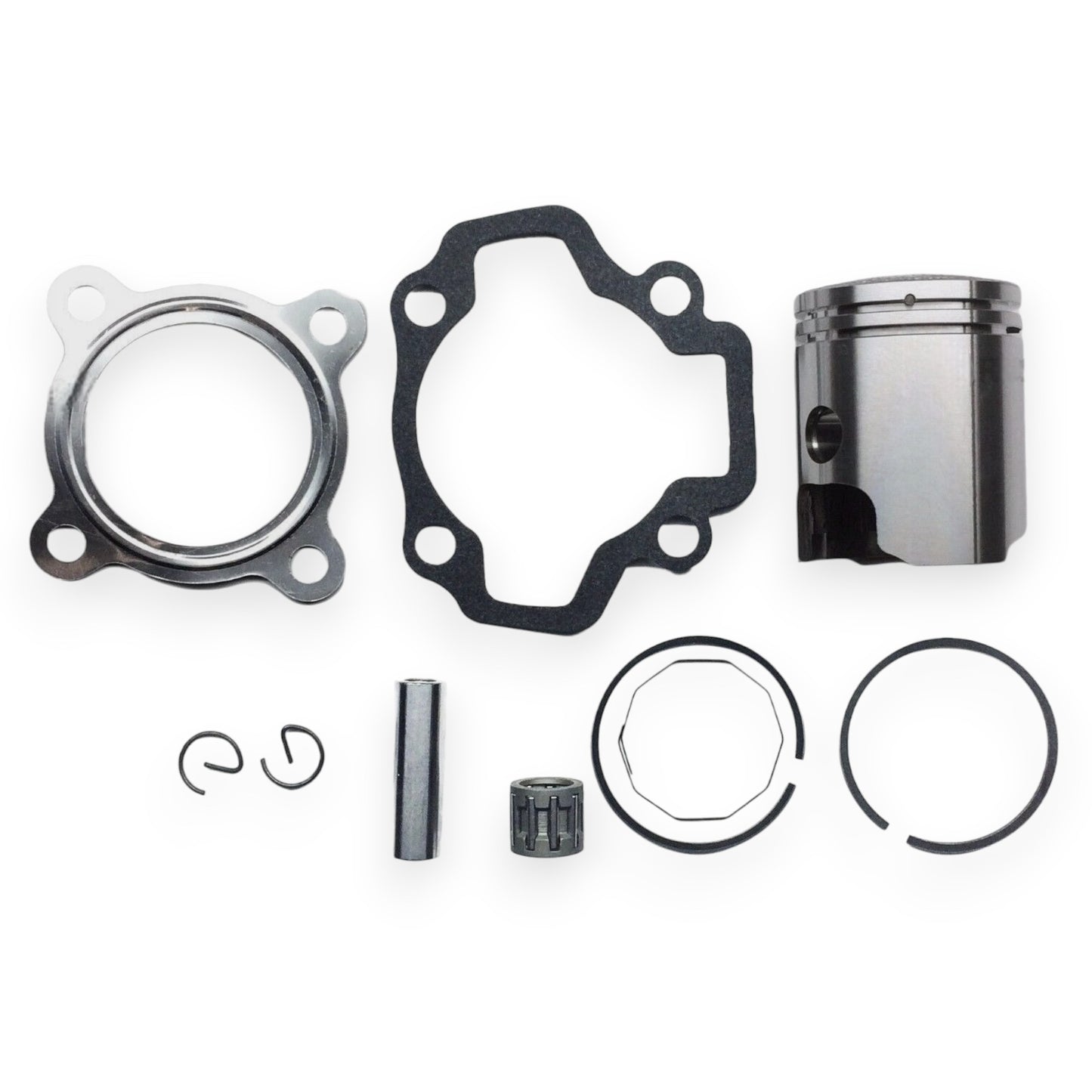 [1981-2009 Yamaha PW50 PY50 G50T] New Replacement Top End Rebuild Kit Compatible with Yamaha