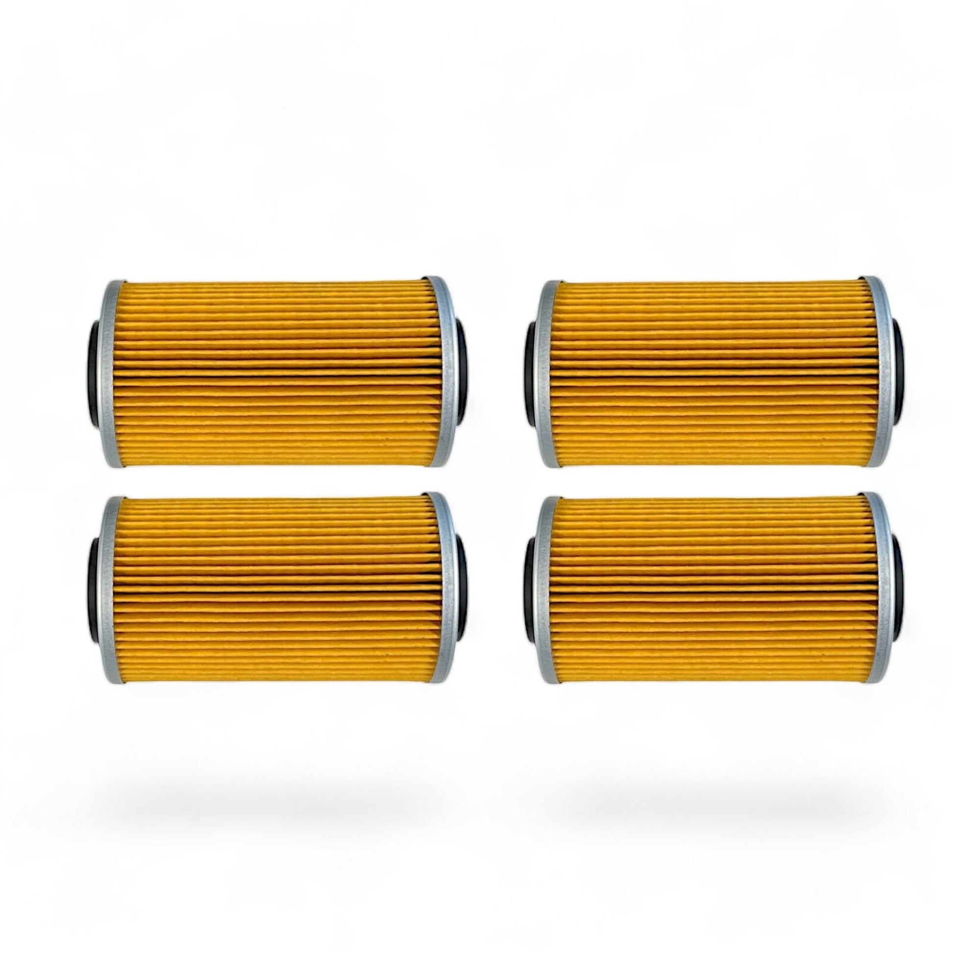 4-Pack High Performance Oil Filter for ROTAX 130HP-300HP Engines Fits Can-Am Sea Doo BRP Models OEM 420956744 Compatible Parts Oil Filter