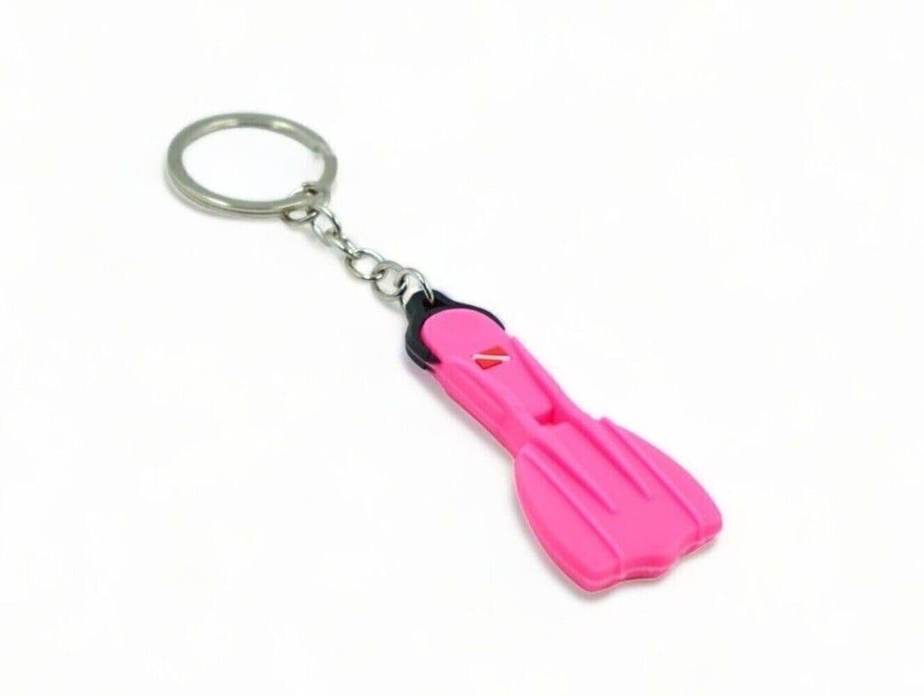 Scaled 3" Diving Fin Key Chain - Dive Fins- Souvenir - Scuba - Dive Mens Womens