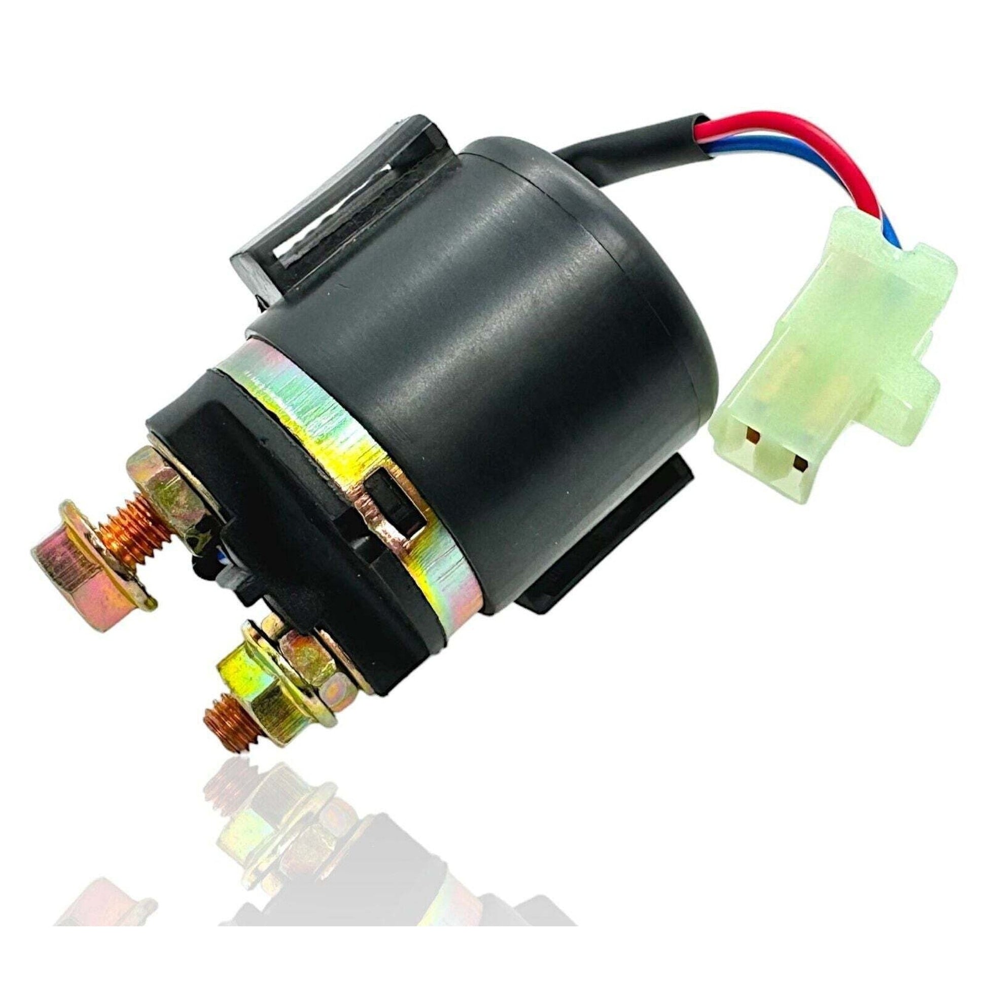 New High-Quality Starter Relay Solenoid Fits Honda TRX125 TRX200 TRX250 TRX300 ATVs - OEM Replacement for Reliable Starting Performance Relay Solenoid