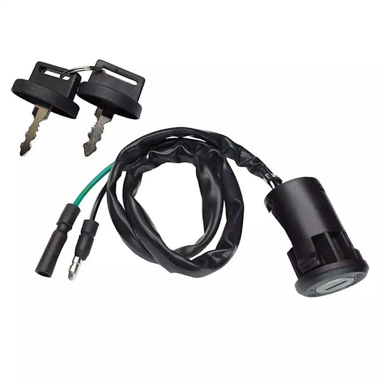 Replacement Ignition Switch Key [35100-HF7-007] Compatible with HondaTRX90 Fourt