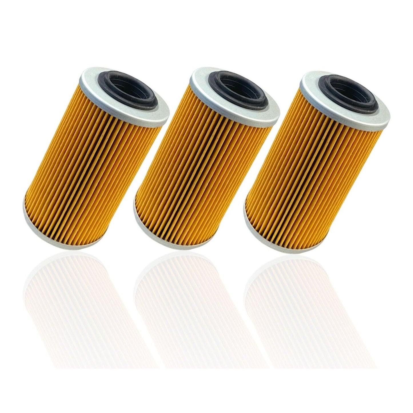 3-Pack Oil Filter Compatible with Can-Am Spyder RT RTS F3 SM SE Rotax 150-300HP OEM Replacement 42095674 7119567 Oil Filter