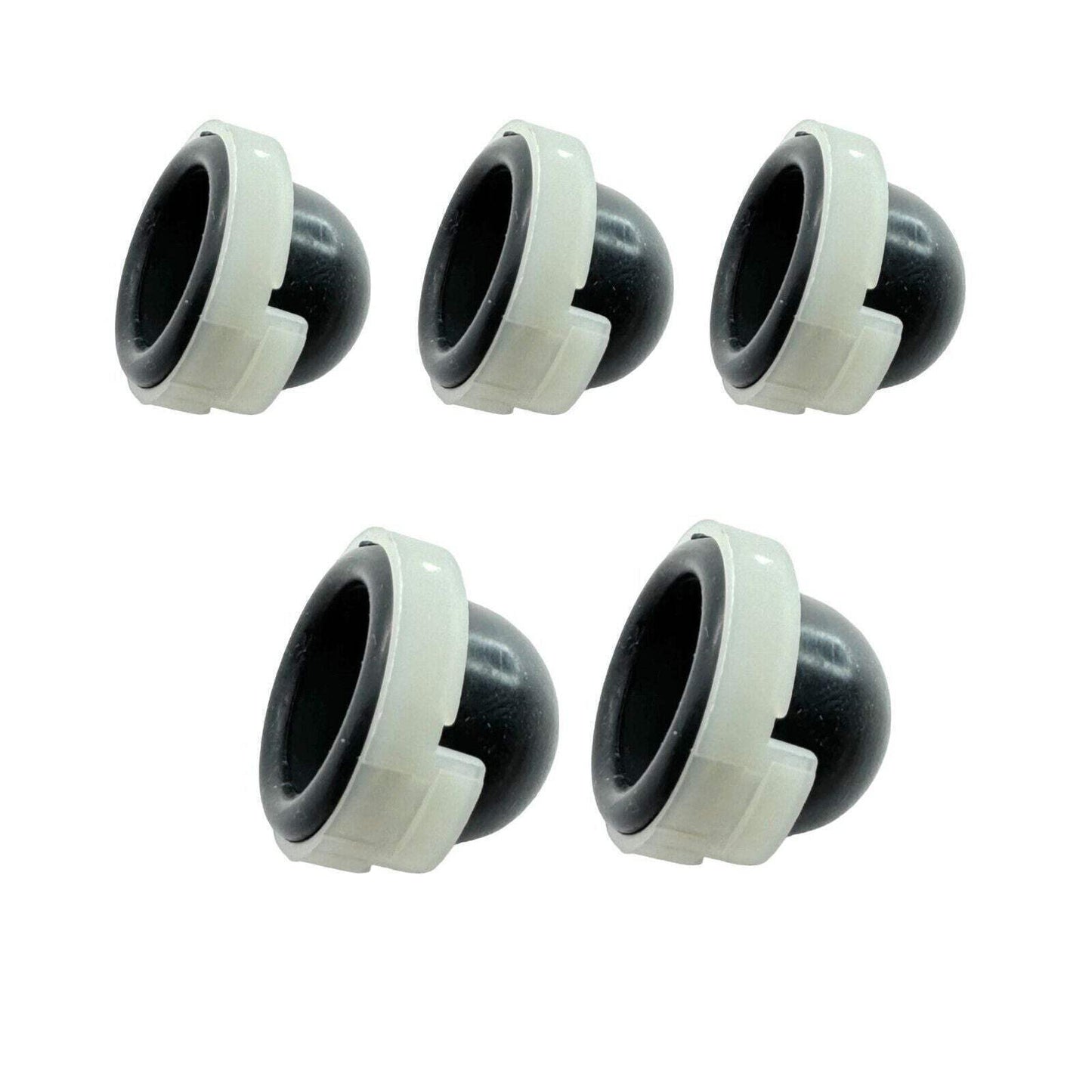 494408 3.5hp 3.75hp Small Engine Replacement Fuel Primer Bulb 5-Pack BLACK