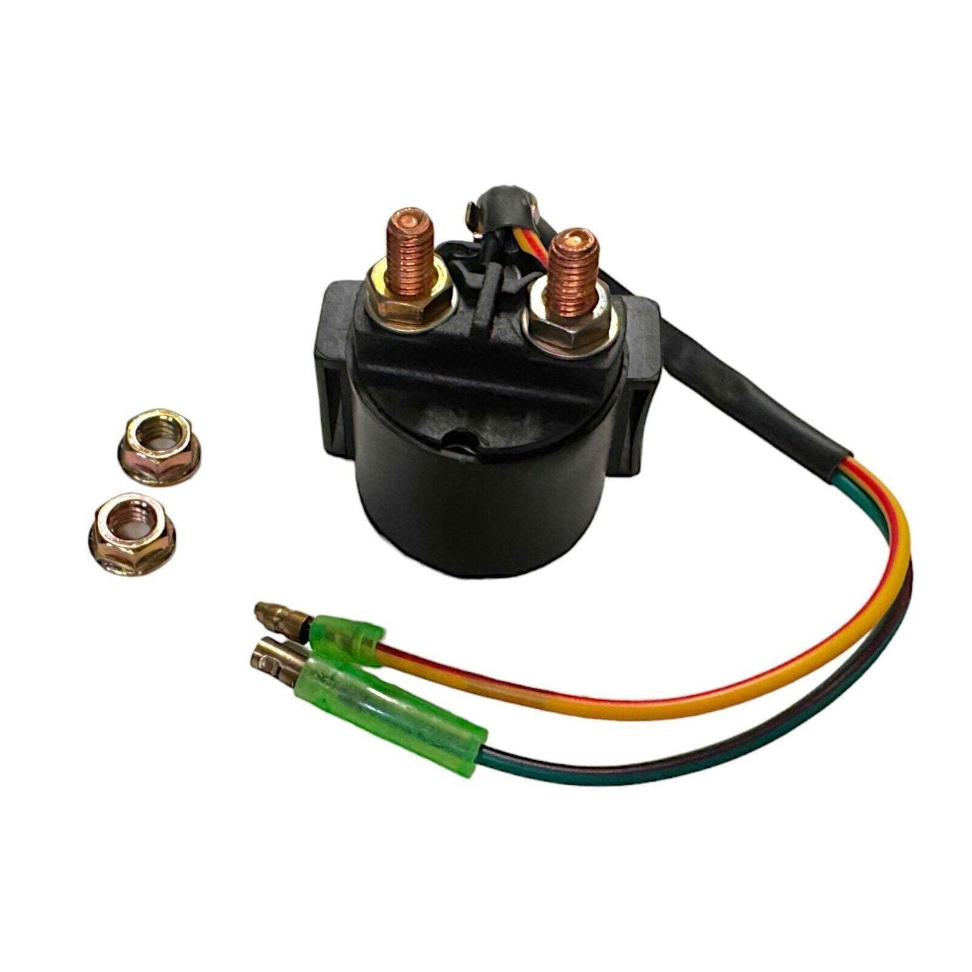 New Replacement Starter Relay Solenoid for Honda Motorcycles CB350 CB400 CB500 CB550 Goldwing CM450A CL200 Nighthawk Passport Relay Solenoid