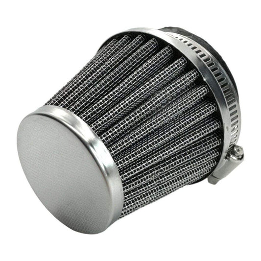 40mm-44mm Tapered Cone Steel Mesh Air Filter Compatible with ATVs, Dirt Bikes, M