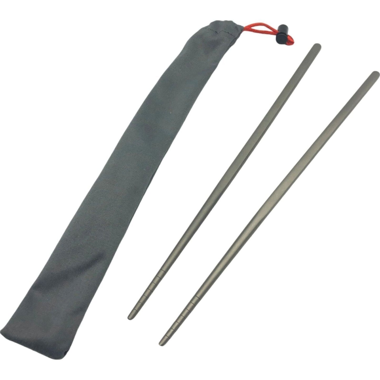Titanium Chopsticks with Travel Case [15-25 Grams Total Weight] (230MM) 9 inches