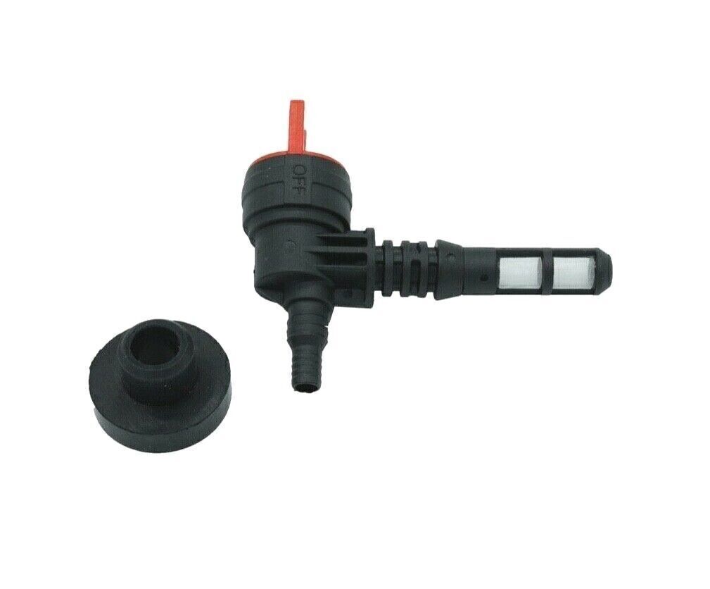 Generic Replacement Fuel Switch Valve with Grommet Fits Briggs Spec Kohler Spec