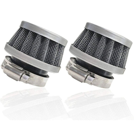 2-Pack Universal 35mm Air Filter Short Style Atv's, Motorcycles, Mopeds -