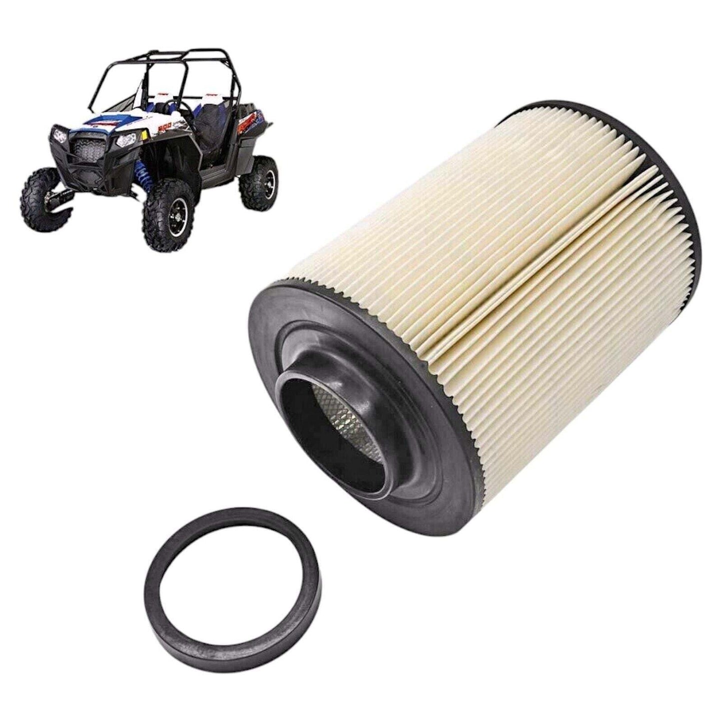 High-Performance Air Filter for Polaris Ranger 800 900 RZR 800 Compatible with OEM 1240434 1240482 Enhanced Filtration Efficient Airflow Air Filter