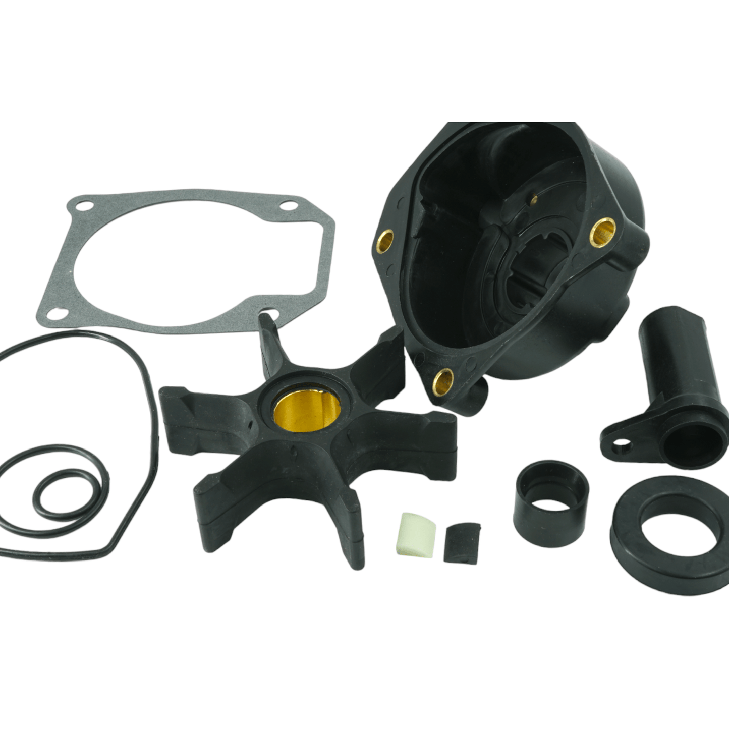 Water Pump Impeller Kit 432955 Fits Johnson Evinrude 60-75HP Outboards 1986-2001, Complete Repair Kit for Optimal Engine Performance Water Pump Impeller Kit