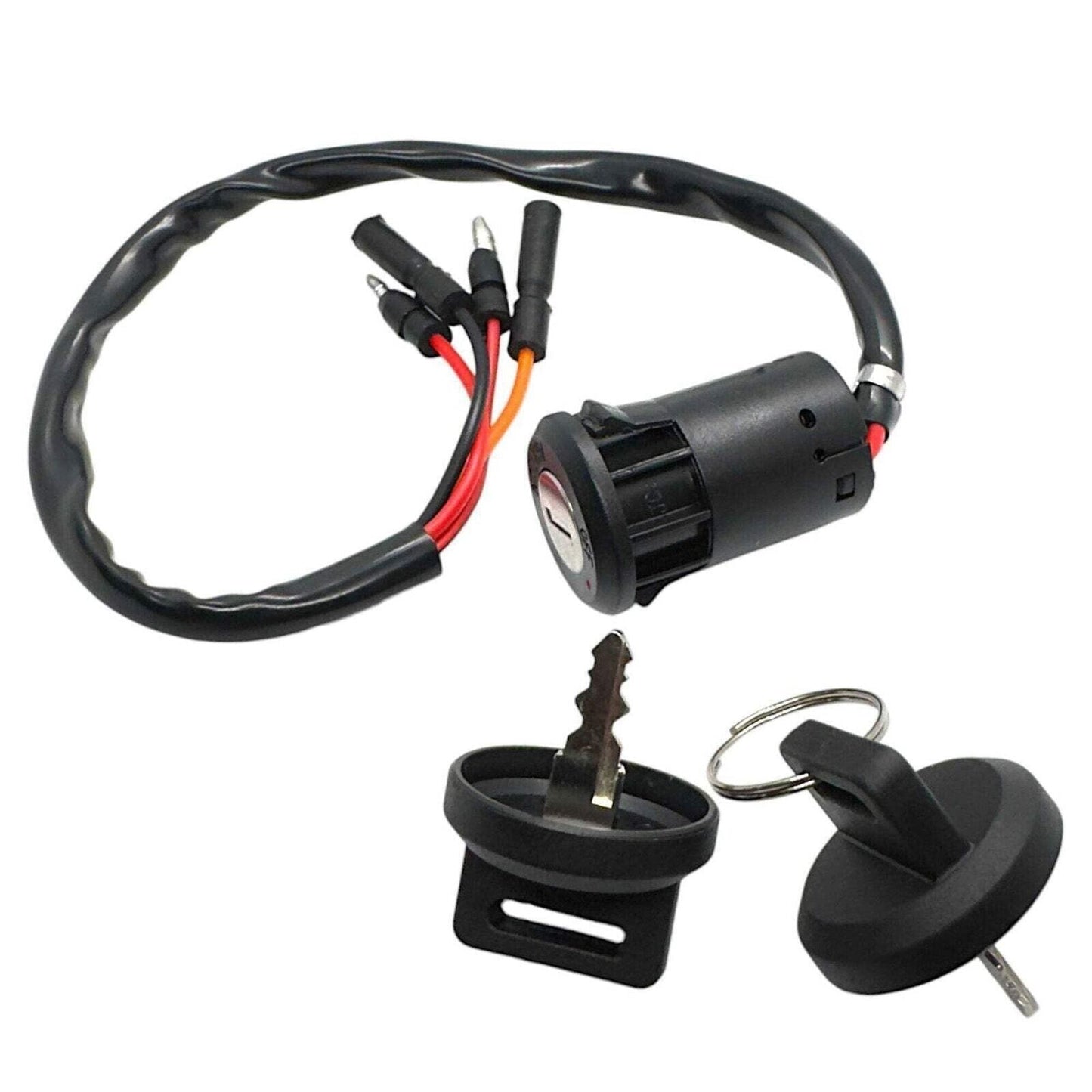 Replacement Ignition Key Switch [35100-HM5-671, 35010-HC4-670] Compatible with H