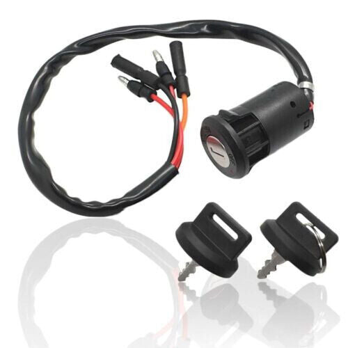 Replacement Ignition Key Switch [35100-HM5-671, 35010-HC4-670] Compatible with