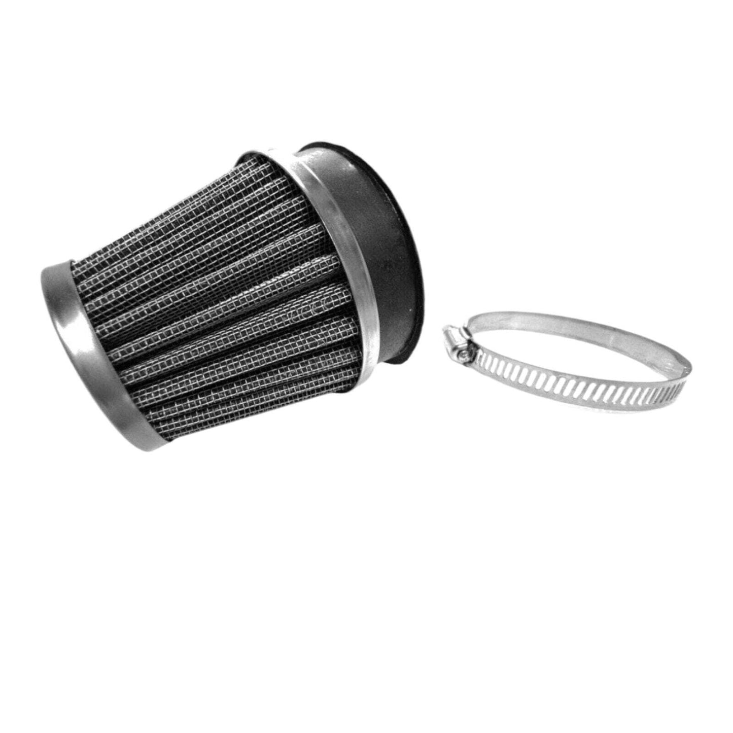 42mm Steel Mesh Air Filter [38mm-44mm] Fits Honda Yamaha Polaris Fits Kawasaki S