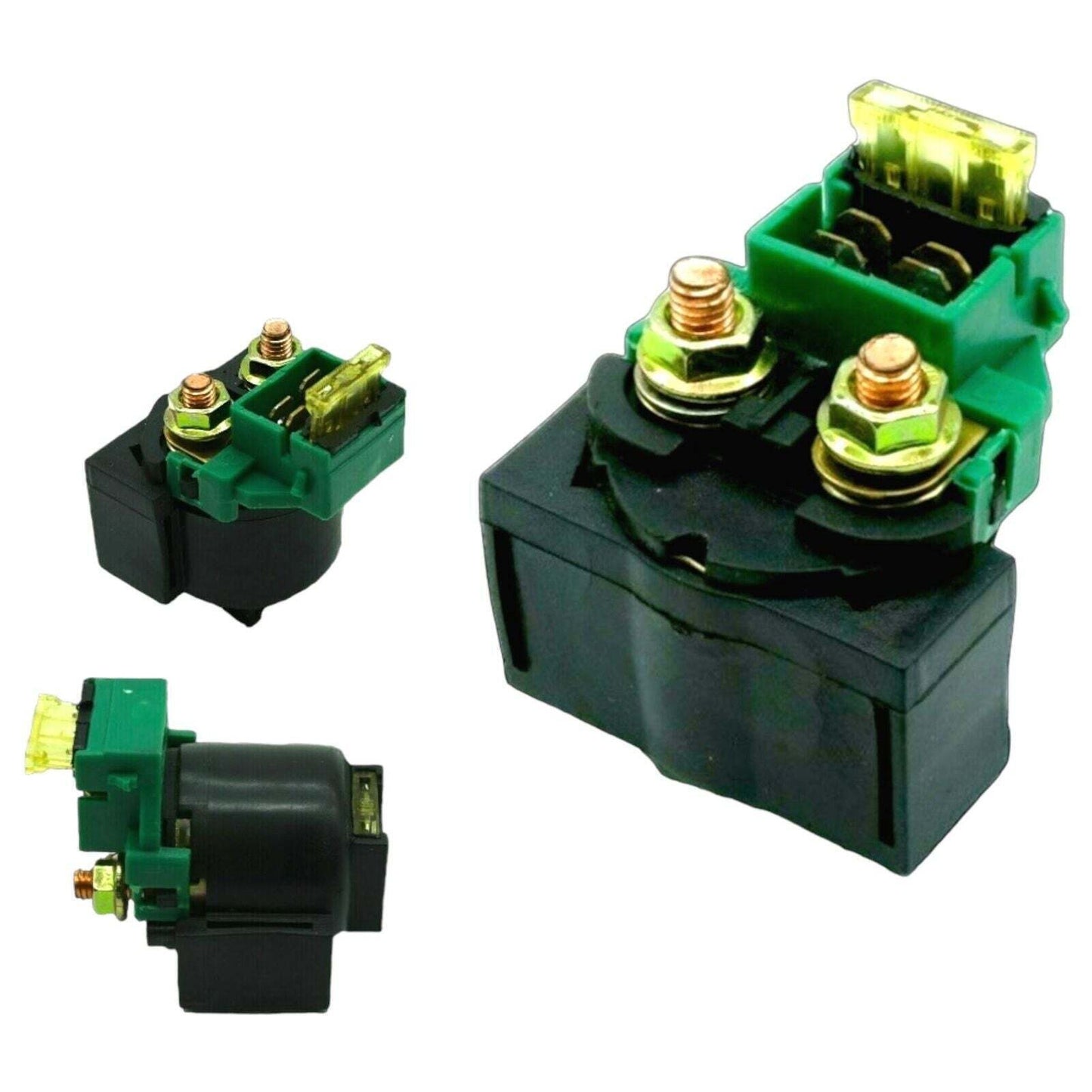 Starter Relay Solenoid Fits Kawasaki Bayou 220 250 ATVs 1988-2010 OEM Replacement High Quality Compatible Parts Relay Solenoid