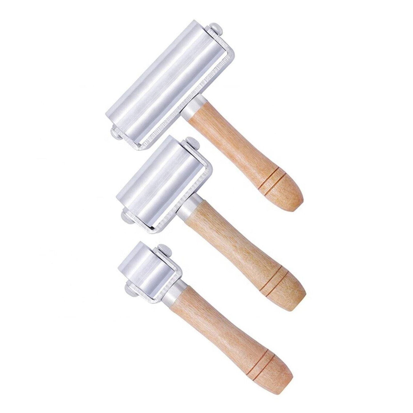 26mm, 60mm, 100mm Leather Edge Press Creaser Iron Roller 100mm (LTR-111-03)