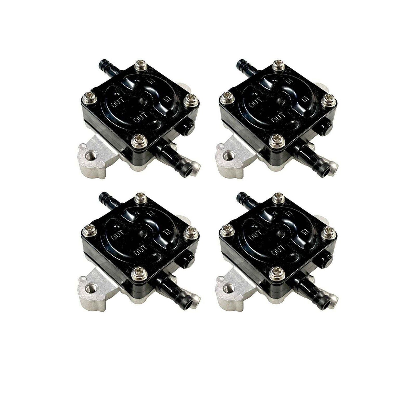 4-Pack Vacuum Fuel Pump Replacement for B&S Vanguard 844527 844089, Fits Models 540000 541000 542000 543000, Lawn Mower Parts Fuel Pump