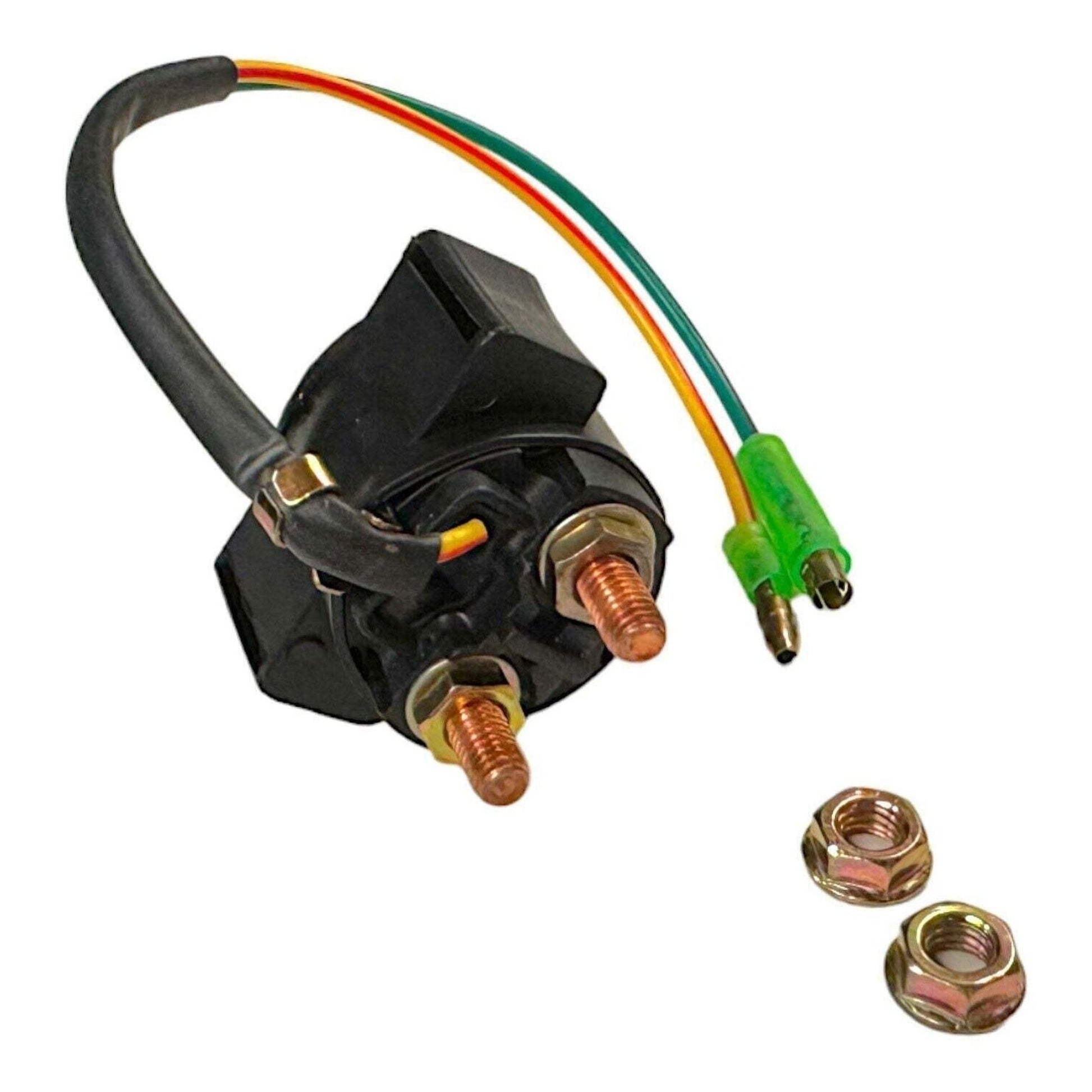 2-Pack Starter Relay Solenoid for Vintage Honda Motorcycles CB350 CB400 CB500 CB550 CB750 CM400 CM450A Goldwing Nighthawk Relay Solenoid