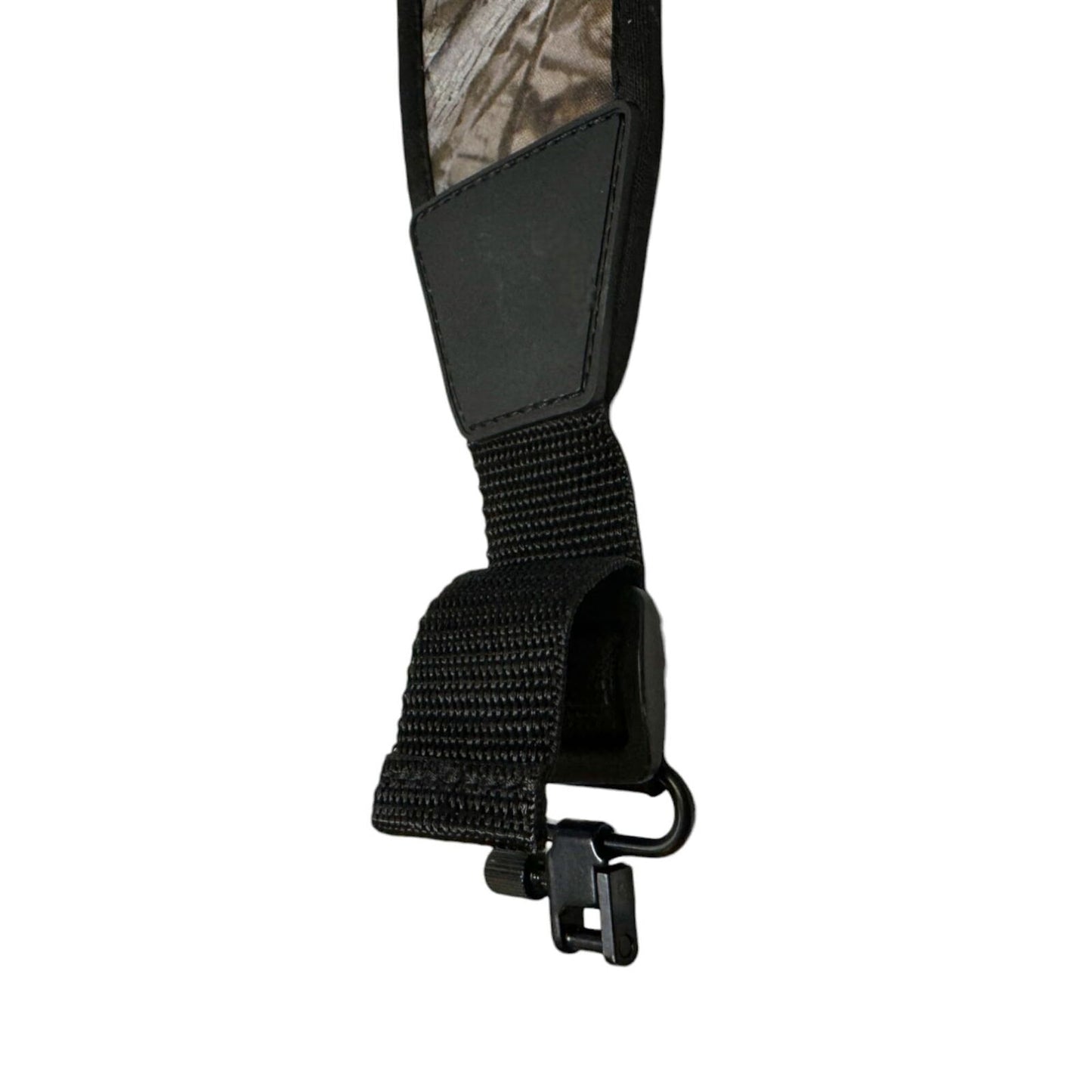 Black Two Point Rifle Sling with Padded Neoprene Shoulder Strap, 23-52 inches, H